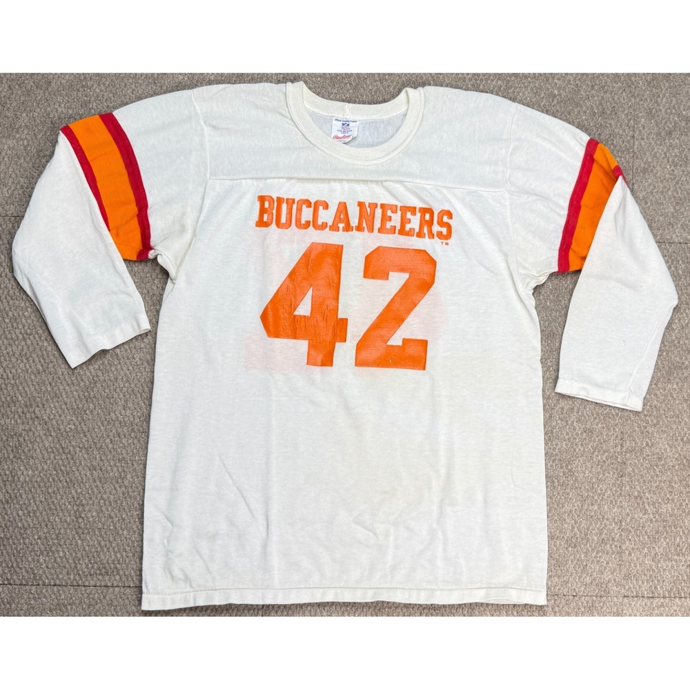 Rawlings Vtg NFL Tampa Bay Buccaneers #42 Football Jersey Size Youth XL (18-20)